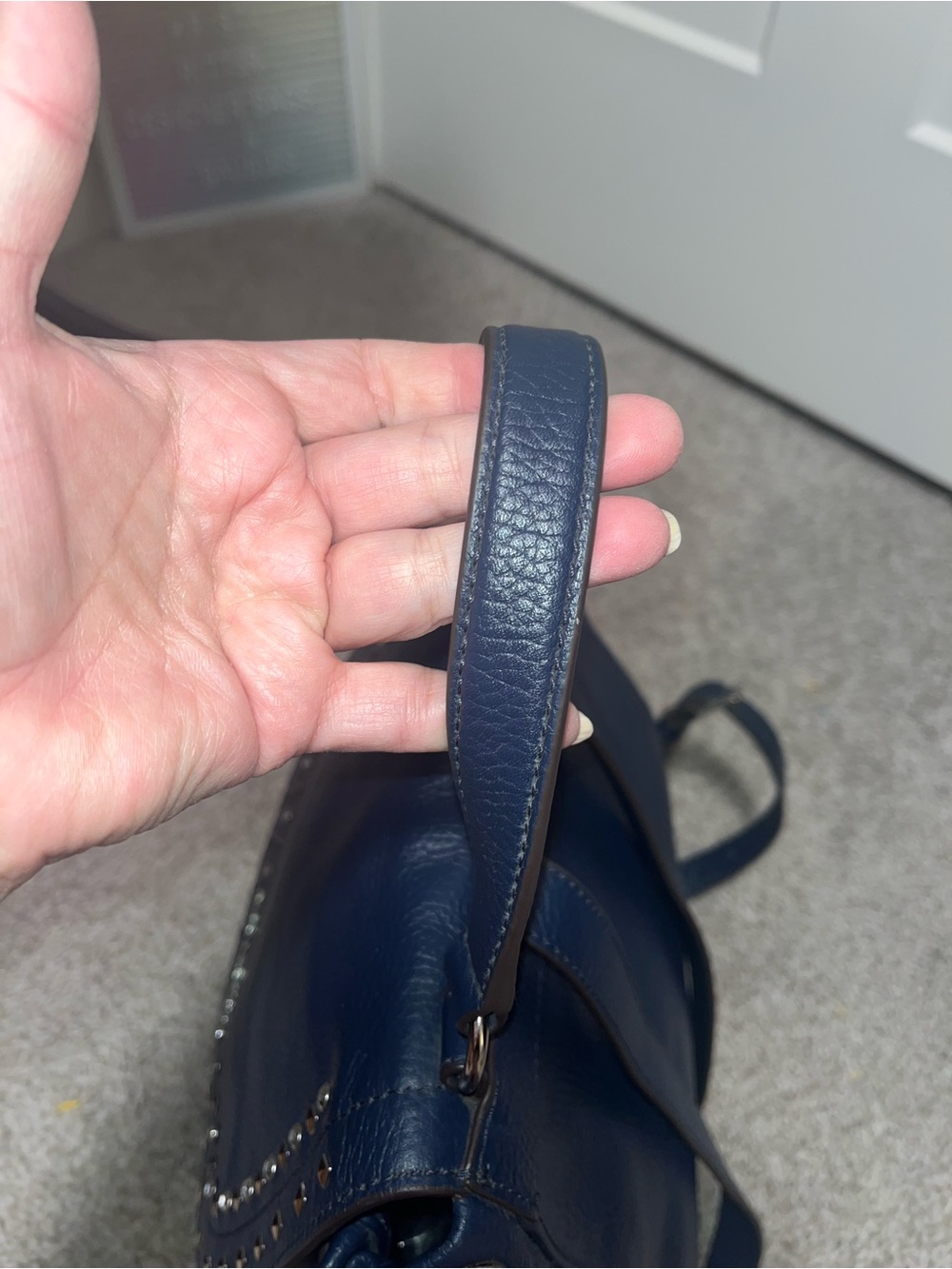 Michael Kors Riley Studded Backpack - Picture 11 of 13